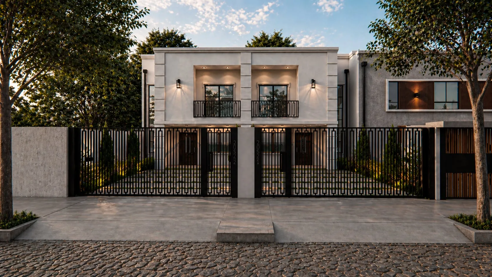 Fachada Contemporáneo — unidades 7 y 8