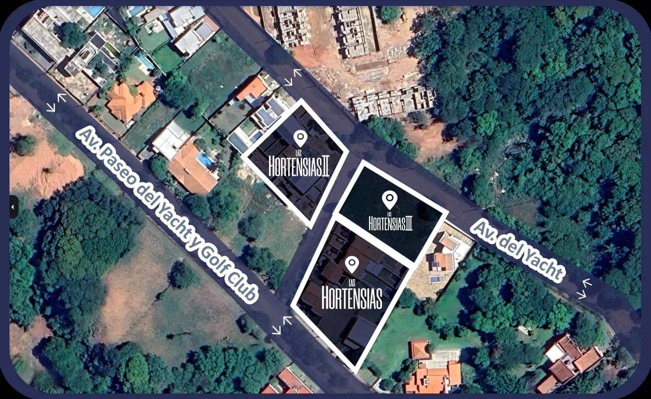Ubicación en Parque del Yacht